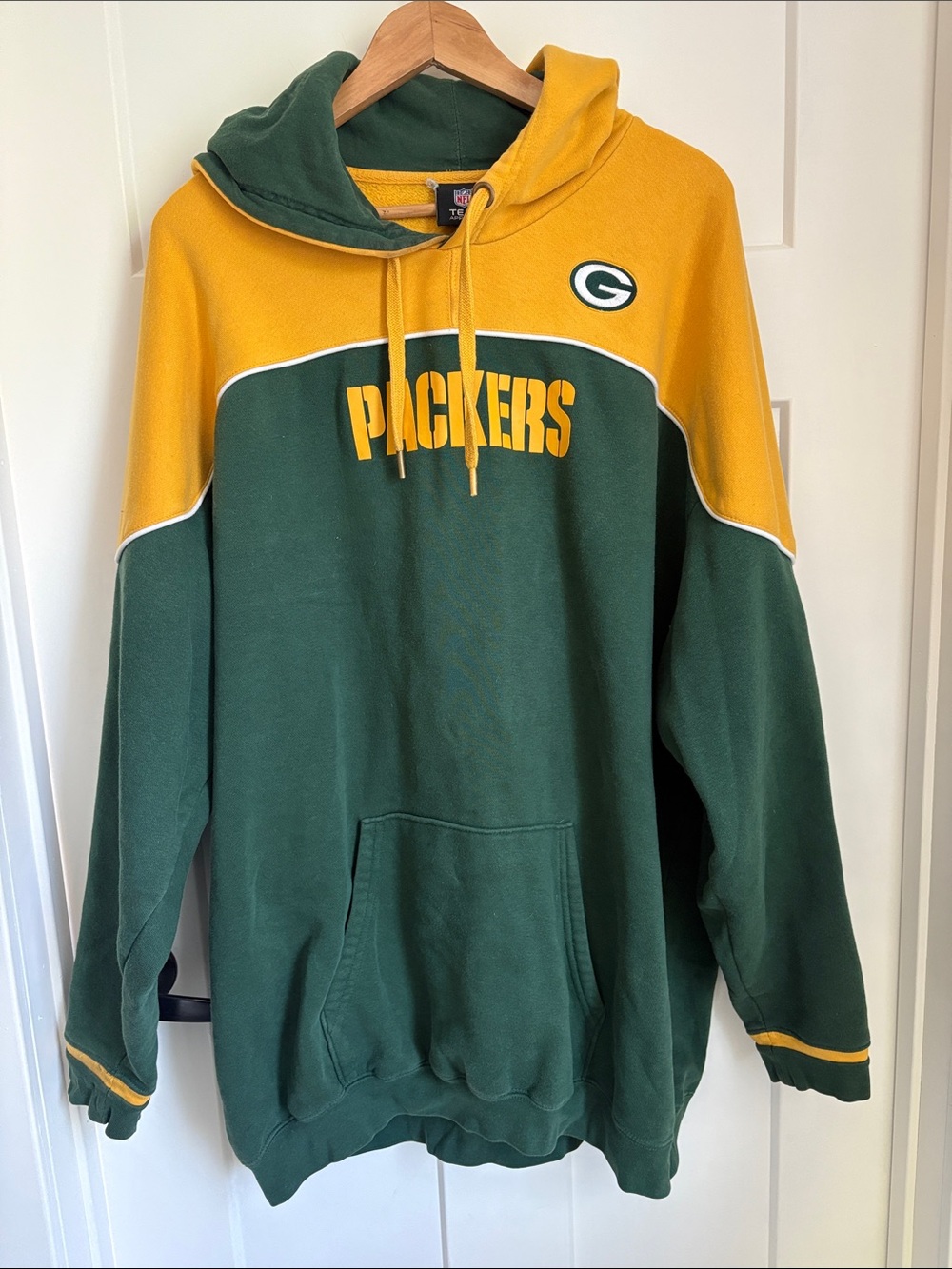 NFL Green and Gold Packers Pullover Hoodie